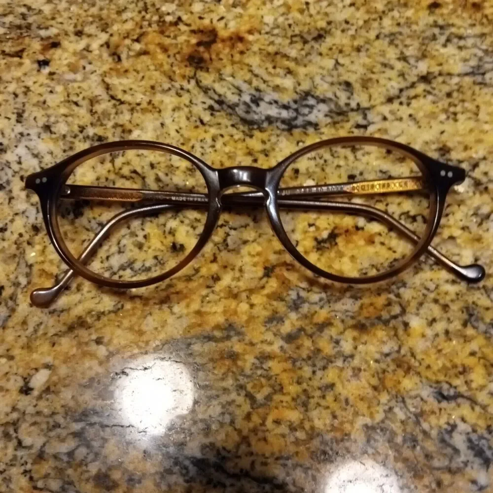 Rare Jean Lafont Jupiter 50 5034 Brown Glasses Frames France